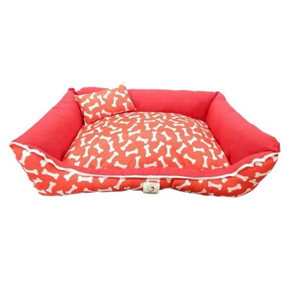 Cama Retangular Dupla Face Luxo m 65x45x