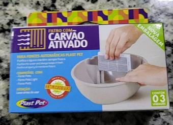 Filtro P/fonte Carvao Plast Pet Pp141