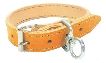 Coleira de Couro Brutus N 100 C/ Destorcedor - Cerkar