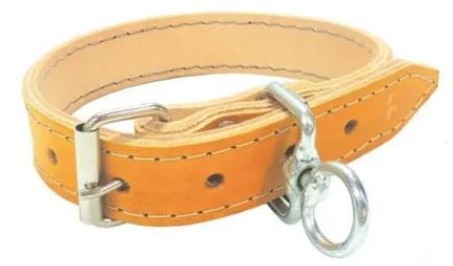 Coleira de Couro Brutus N 90 C/ Destorcedor - Cerkar