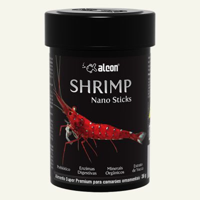 Racao Peixe Alcon Shrimp Nano Sticks 36g