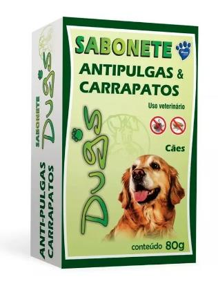 Sabonete Dugs Antipulgas e Carrapato 80 Gr