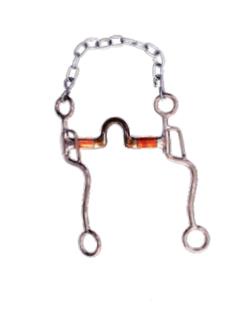 Freio Inox Perna s C/ Rolete 2057 - Regalo Campeiro