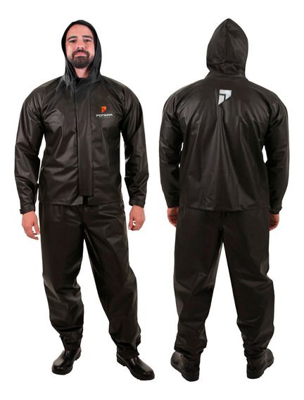 Conjunto P/motoqueiro "g" Pvc Forrado Pioneira