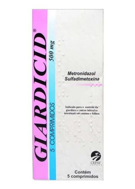 Giardicid 500mg 05 Comp