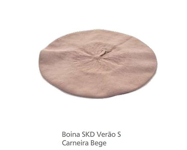 Boina Skd Verao S/carneira 32 Cm Bege 2345 - Regalo Campeiro