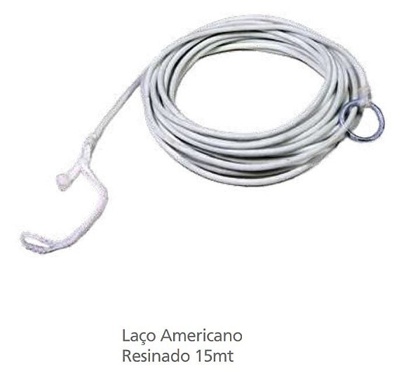 Laco Americano Resinado 15 Mt - Regalo