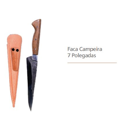 Faca Campeira 7 Polegadas - Regalo Campeiro 1369