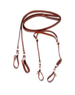 Conjunto Redea e Cabecada Lisa Marrom 70 - Regalo Campeiro