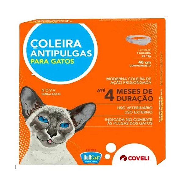 Coleira Bullcat P/ Gato 15 G