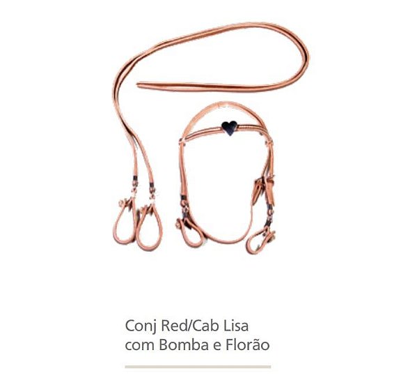 Conj Red/cab Lisa Com Bomba e Florao 1691 - Regalo Campeiro