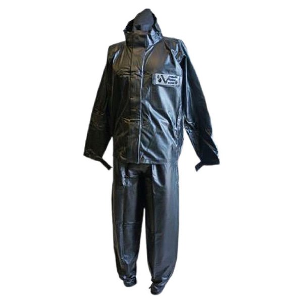 Capa Chuva Cj.Motoqueiro Vinils.Black G