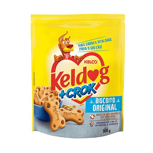 Keldog +crok Biscoito Original 900g