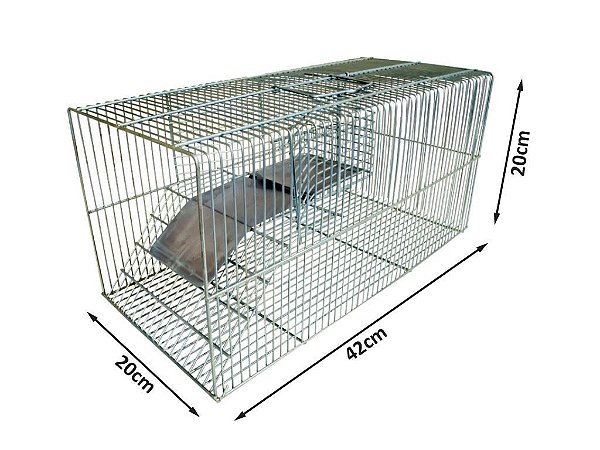 Gaiola Ratoeira Grande N2 A20cm L20cm C42cm