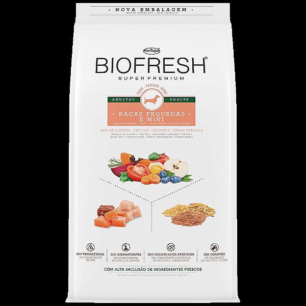 Racao Biofresh Ad Peq/mini 15kg