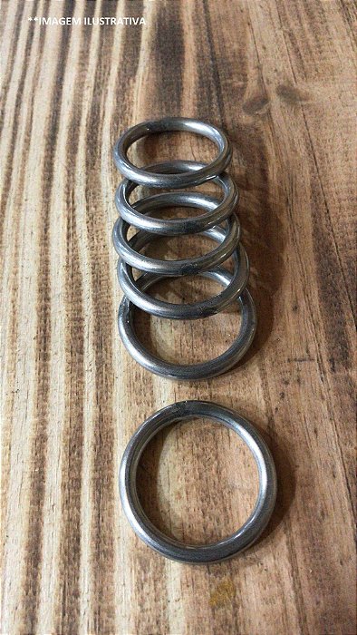 Argola Inox 33x3/8 - 443