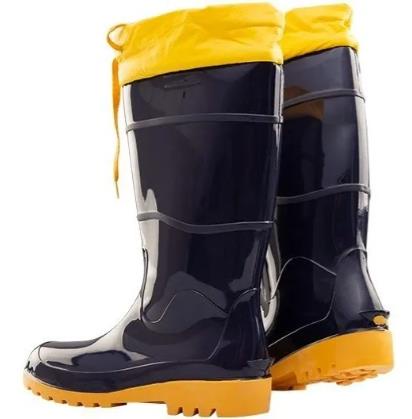 Bota Baspan Nautica Pvc Azul/amar C.Longo N46