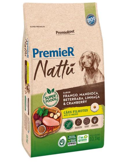 Racao Premier Nattu R.M. Filhote Mandioca 10.1 Kg