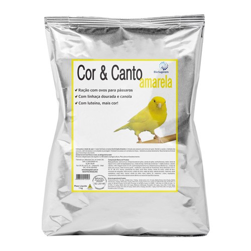 Biosuprem - Farinhada Cor e Canto Amarela - 1kg