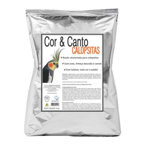 Biosuprem - Farinhada Cor e Canto Calopsita - 1kg