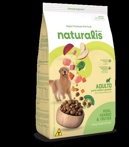 Racao Naturalis Ad Frango/peru e Frutas 12kg