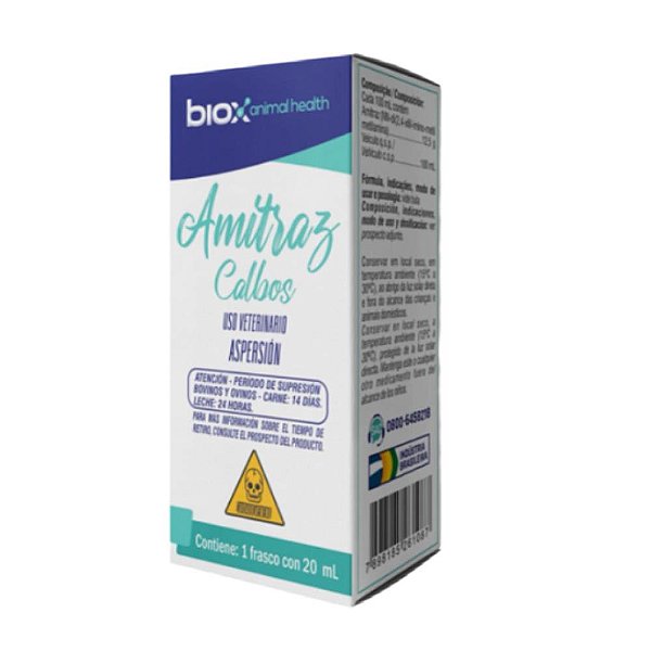 Amitraz 20ml Biox