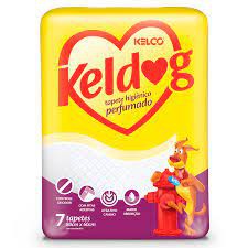 Tapete Higienico Keldog Perfumado C/ 7 Und