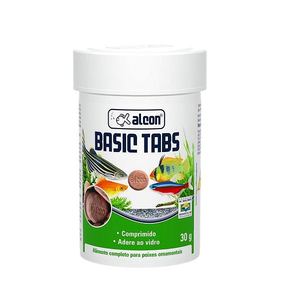 Racao Peixe Alcon Basic Tabs 30g