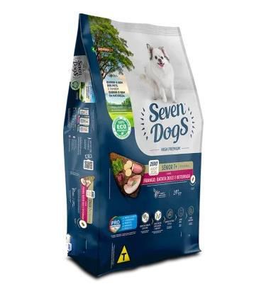 Racao Seven Dogs Ad Senior +7 14kg