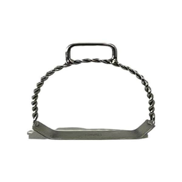 Barao Estribo Campana Uruguaio 3/8 Chato Inox 319 - Freios Barao