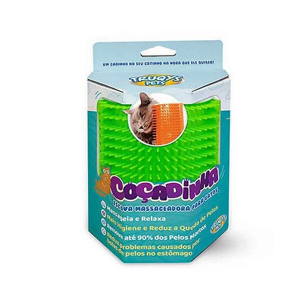 Escova Massageadora Para Gatos - Truqys Pets