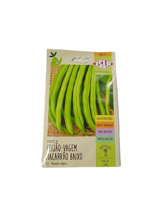 Semente Feijao-Vagem Mac. Baxo 4,6g