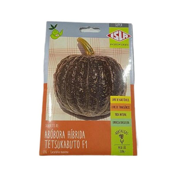 Semente S.Pak Abobora Hibrida Tetsukabuto 2,0g
