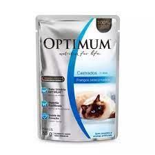 Sache Optimum Cat Castrado Frango 85 G