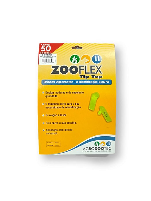 Brinco Botton Liso Laranja Zooflex (25)