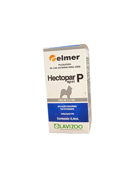 Hectopar "p" Caes de 1 a 4 Kg