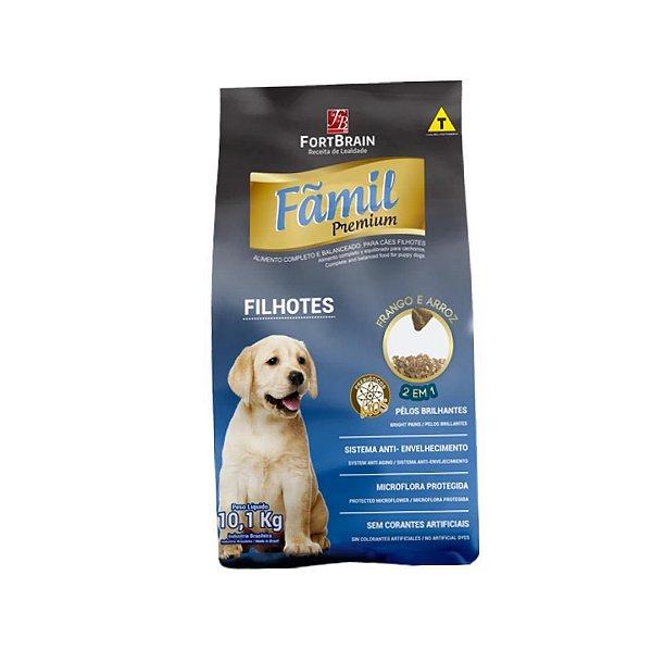 Racao Famil Premium Caes Filhote 10,1 Kg