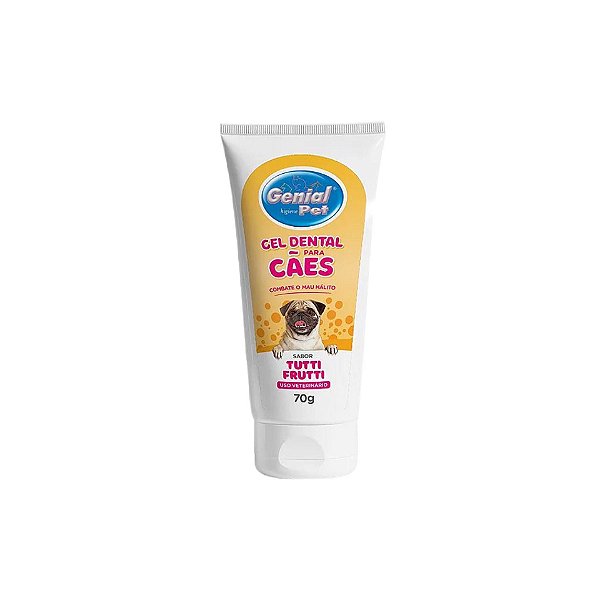 Gel Dental Genial Pet Tutti-Frutti 70g