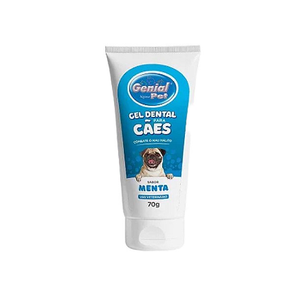 Gel Dental Genial Pet Menta 70g