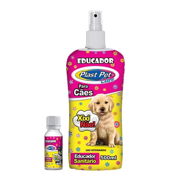 Casadinho Plast Pet Xixi Nao Pode e Xixi Pode 500ml