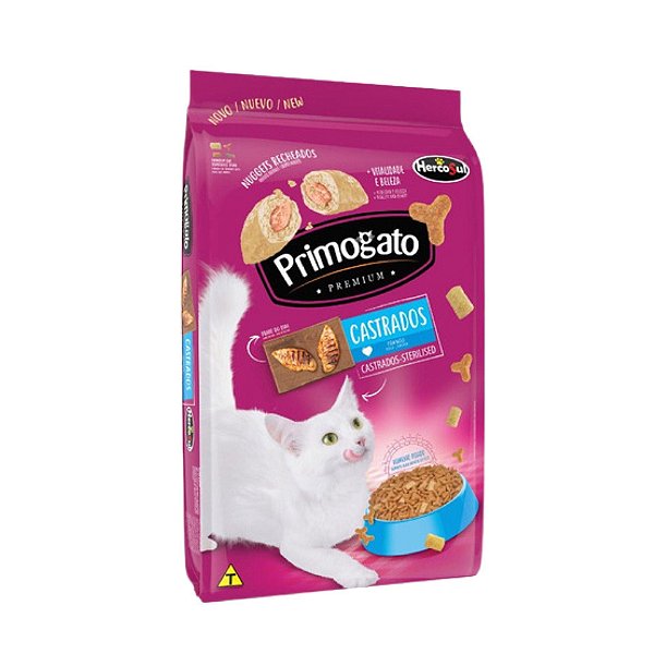Racao Primogato Castrado 10kg
