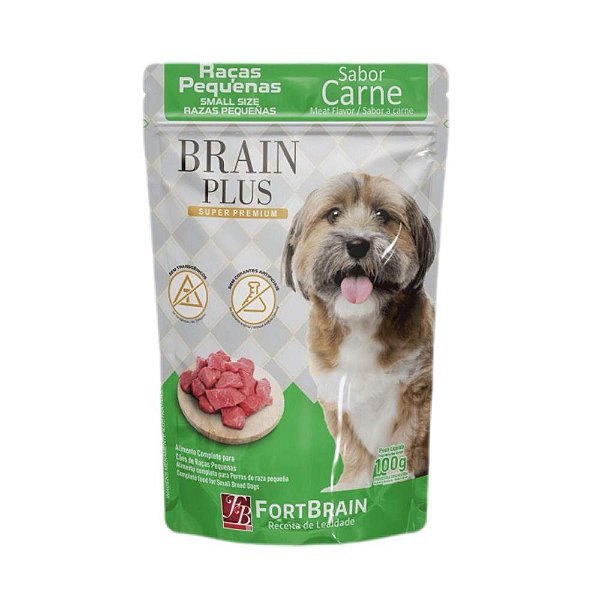 Sache Brain Plus Cao Ad Carne R.P 100g