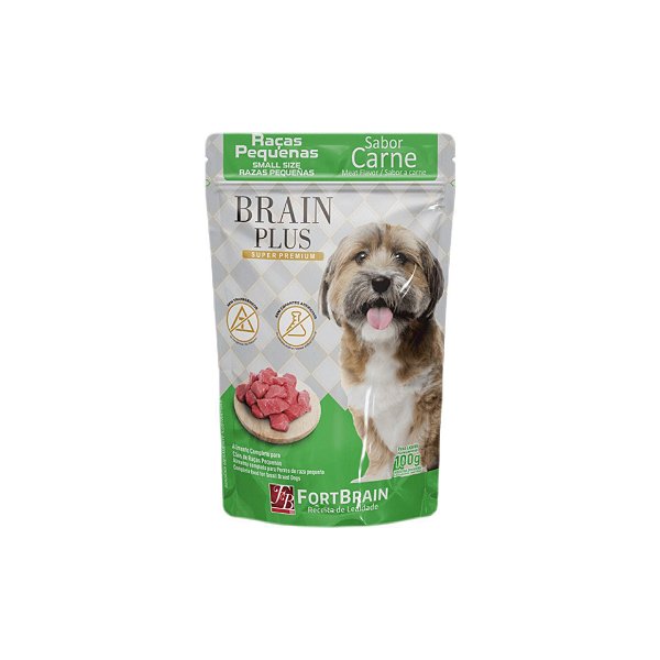 Sache Brain Plus Cao Ad Carne R.P 100g
