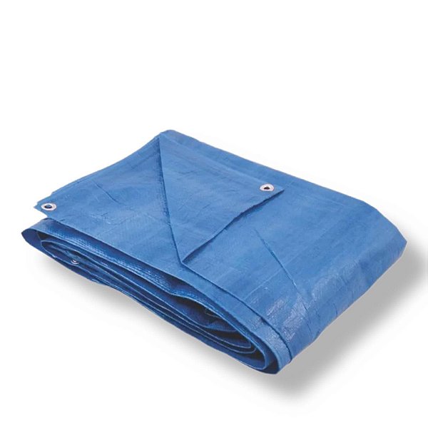 Lona Ajax Polietileno Azul 4x4 100 Micras