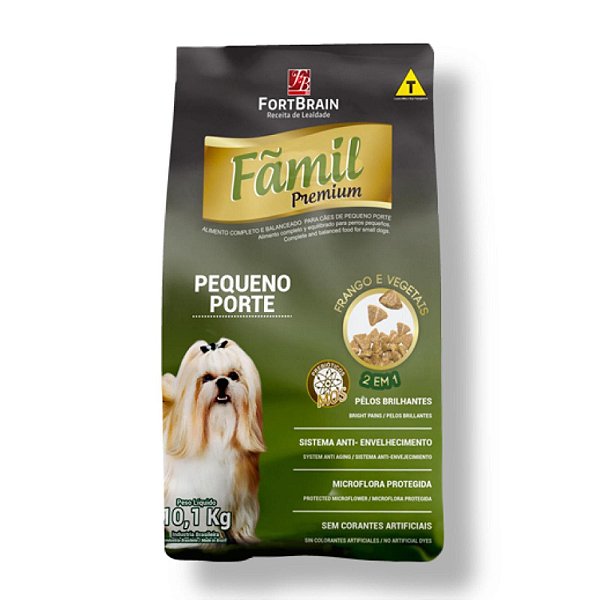Racao Famil Premium Pequeno Porte 10,1 Kg