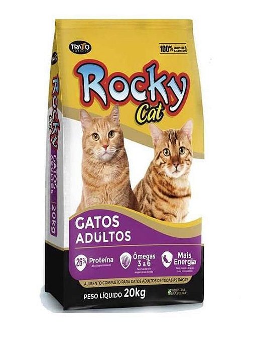 Racao Rocky Gato 20kg