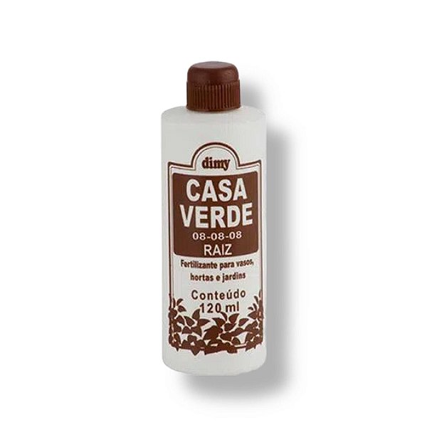 Fertilizante Verde Raiz-Casa Vrd 120ml 08-08-08 Dimy