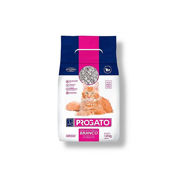 Areia Granulado Progato Branco 1,8 Kg