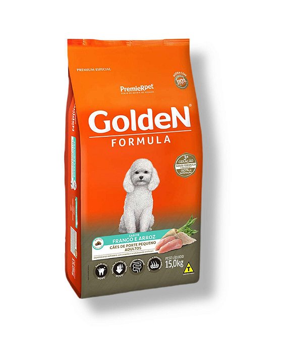 Racao Golden Ad M.B. Frango e Arroz 15kg