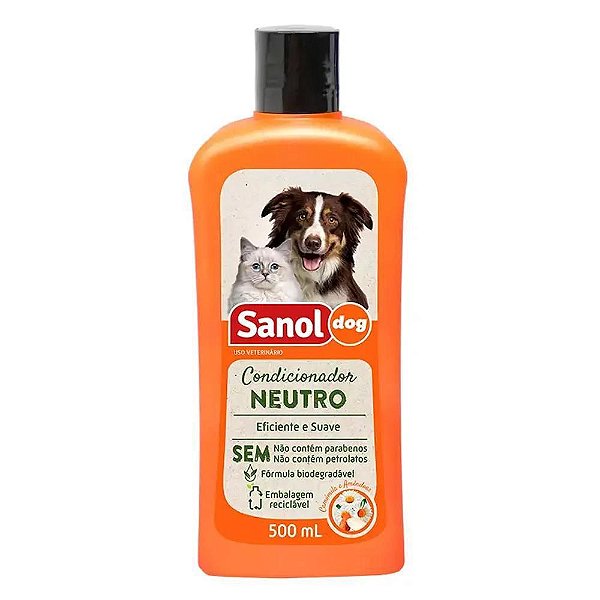 Sanol Dog Condicionador Neutro 500 Ml